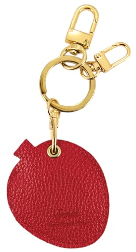 Image of Sonix Keychain Case Compatible with Apple AirTag | Protective AirTag Cover Keychain | Strawberry