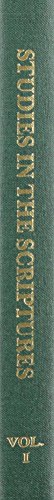 Studies in the Scriptures (6 Volumes) 0972824391 Book Cover