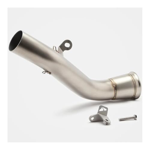 Escape intermedio para RS 703RR que soluciona fugas con tubo medio de motocicleta de 60 mm