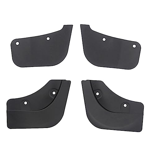 Image of Riloer Mud Flaps Mudflaps Mudguards, Black Splash Guards Fender Flares Dirty Traps with Fastener Rivet Clips, 2021-2023 Compatible with Tesla Model Y