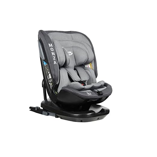 MS - Silla de coche Monza Grupo 0/1/2/3 Isize (Desde los 40 a los 150 cms) con Isofix y Top tether