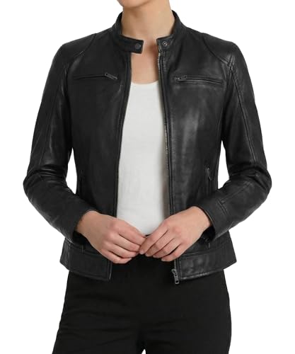 J'Jackin Ddge Real Lambskin Leather Jacket