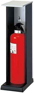 Shinkyowa SK-FEB-6 Fire Extinguisher Box, Stationary Type, Silver Metallic, Dark Gray