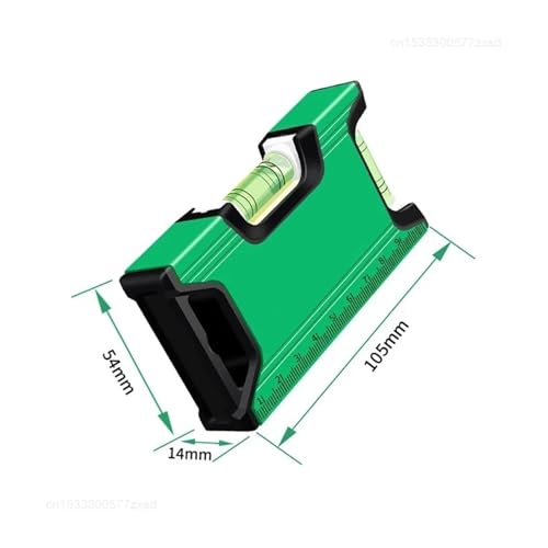 Mini medidor digital de ángulos protractor aluminio 105mm miniatura 2