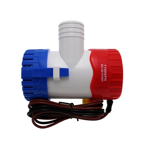Bomba de agua de sentina 12v 1100gph MKBP-G1100-12 12VDC usada en barco, hidroavión, casas rodantes, houseboat (MKBPG110012) miniatura 6