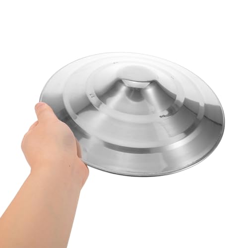 Chapeau de cheminée inox 110mm pour protéger le foyer en hiver