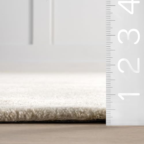Tapete Rugs USA Clementime Ivory 5'x8' Lana Hecho a Mano miniatura 2