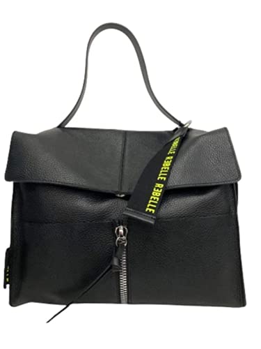 Preisvergleich Produktbild REBELLE Aktentasche für Damen CLIO SATCHEL DOLLARO 1WRE11 A001 UNICA Nero