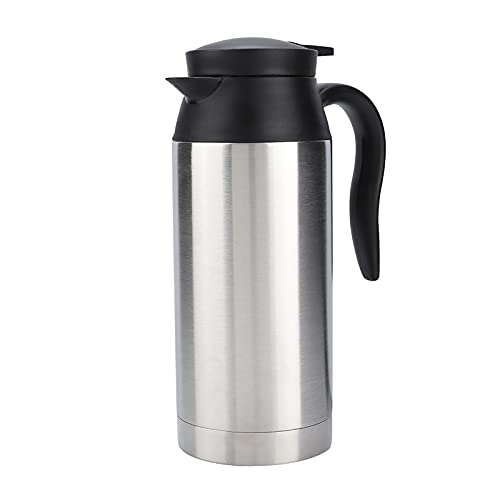 Tetera eléctrica de acero inoxidable 750 ml 12V para auto miniatura 4