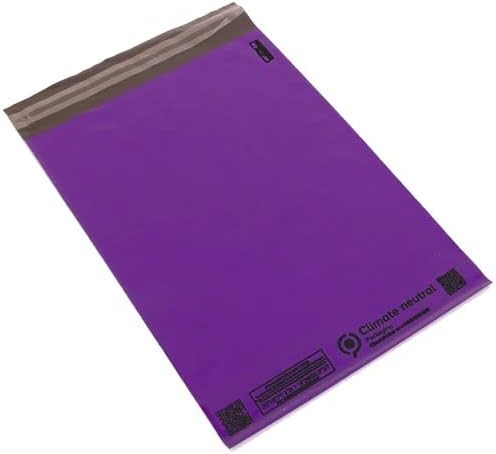 Purple Mailing Bags (100 Pack), 15 X 18 Inch - Image 4