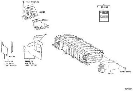 TOYOTA Filter, HV Battery I
