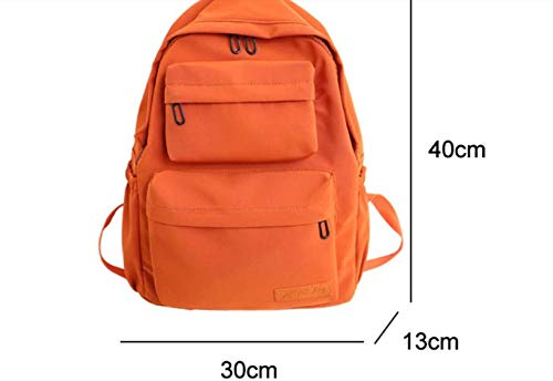 Mochila Impermeável Feminina Escolar Fashion Resistente (Preto)