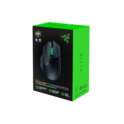 Razer Basilisk V3 X Hyperspeed et tapis Gigantus V2 Medium noir