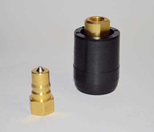 DT Heat Shield Guard Carpet Cleaning Brass Quick Disconnect 1/4