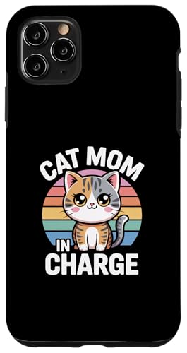 Cat Mom In Charge �X�}�z�P�[�X iPhone 11 Pro Max �p