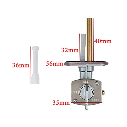 image for Earlyred Fuel Petcock Gas Tank Switch Valve Shutoff Compatible with Ya