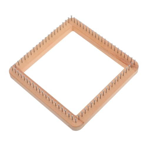 LIFKOME Mini Knitting Board Wooden Loom for Weaving DIY Craft Tool for Scarves Shawls Enhance Your Knitting Skills