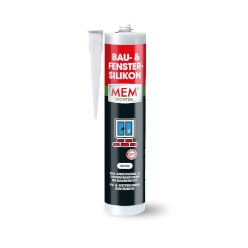 MEM Bau & Fenster-Silikon - 300 ml Kartusche