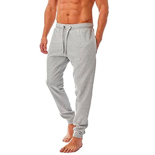 Iron Mountain Pantalones de chándal de Trabajo para Hombre de Hilo recuperado, Pantalones Jogger con puños, Gris Claro Jaspeado, L | Ya disponible en tu tienda friki favorita! En mundofriki.es!