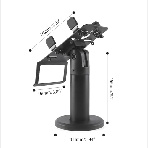 YIBAISI 360 Degree Support Stand Holder Metal POS Machine Display Bracket Cashiers Rack for Cash Register Easy - Thumbnail 5