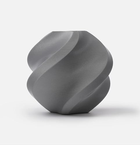 Image of Bambu Lab PLA Basic Silver 3D Printer Filament Diameter: 1.75mm + /- 0.03mm, Smooth Surface Finish, Biodegradable (with Spool)