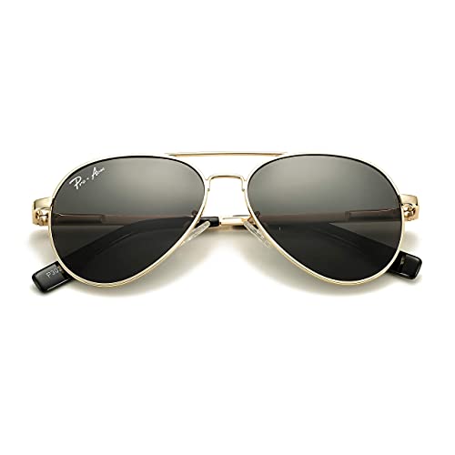 Image of Pro Acme Polarized Aviator Sunglasses for Men and Women 100% UV Protection, 58mm