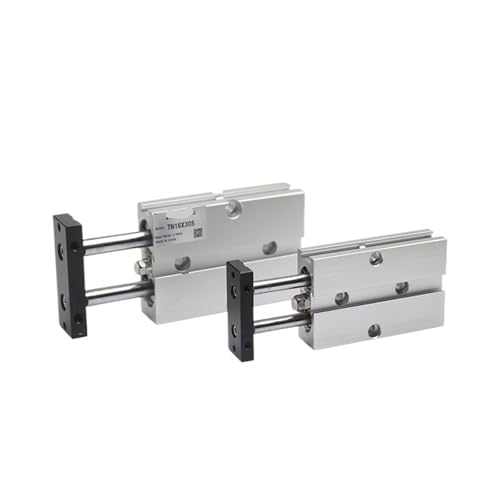 Cylindre pneumatique TN20 aimanté double tige course 40 mm