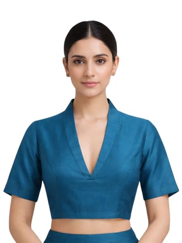 Image of Thevasa Women's Divine Collar Blouse