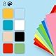 RAYLU PAPER – Tonpapier A3, 50 Stück Kartonpapier 180g/m², 297 x 420 mm, professionelle farbige Kartons für Büro, Kopierpapier, Buntes Papier zum Basteln (Himmelblau)