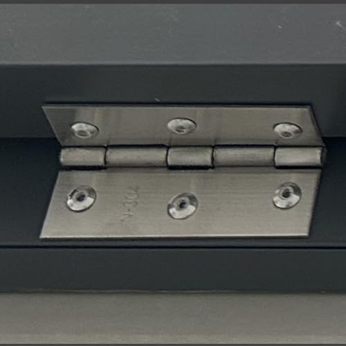 Puerta de aleación de aluminio transitable con techo de acero resistente 6