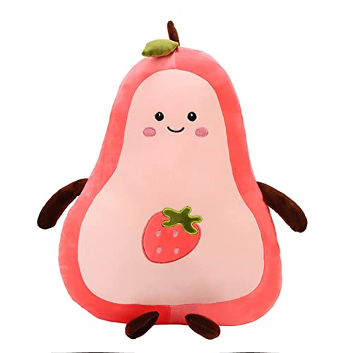 Jj Yyds Avocado Plush Toys Cute Plush Pink Avocado Pillow Pillow Stuffed Fruit Fluffy Long Bed Pillow Children’s Toys Gifts For Girls (Color : Green, Height : 35Cm) #TOP1