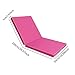 Menolana Folding Gymnastics Mat Children Play Horizontal Bar Mat Multi Purpose Compact Exercise for Sports Yoga Workouts, Pink