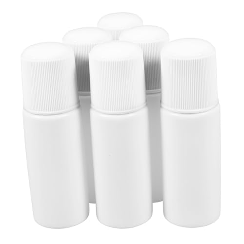 Beaupretty Frascos De Esponja para Aplicar Líquidos, 6 Unidades, Tamaño Pequeño 30 Ml, Botella Reutilizable De Plástico, Dispensador Portátil a Prueba De Fugas, para Viajes y Cosméticos