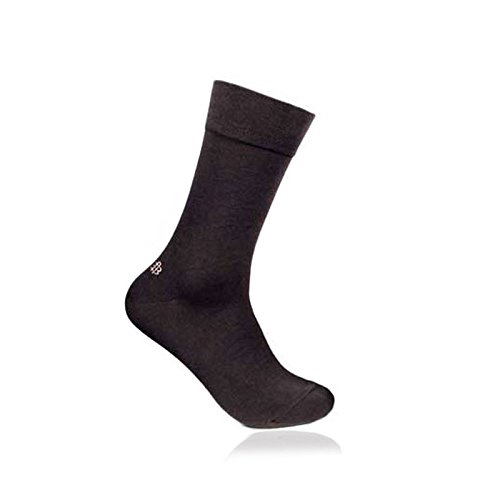 Odour free plain Socks for Men with Bonjour logo _BRO201 (Brown)-picture-40