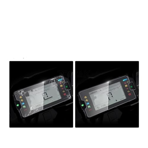 Protection écran tableau bord moto contre rayures compteur NC750X - 5