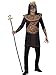 Smiffys Horus, der Himmelsgott Kostüm, Braun, mit Tunika mit Sublimationsdruck, Kragen und Maske Maske günstig Kaufen-Smiffys Horus, der Himmelsgott Kostüm, Braun, mit Tunika mit Sublimationsdruck, Kragen und Maske