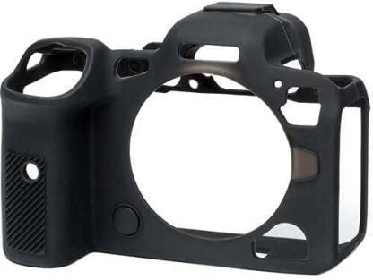 Silicon Cover Protective Camera case Cover Compatible for Canon EOS R5 / R6 – Black