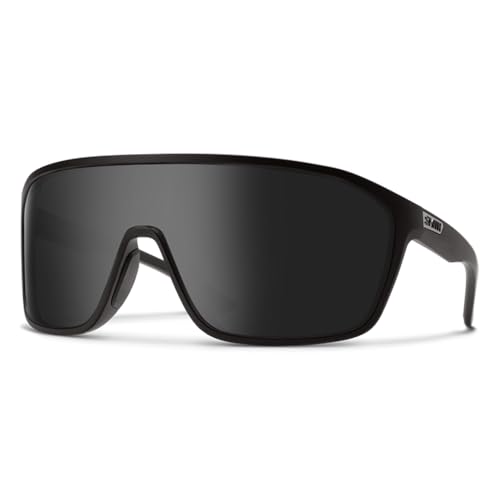 Smith 20493200399Z1 Boomtown Matte Black ChromaPop Polarized Black