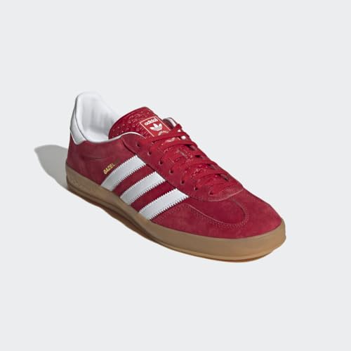 Image of adidas Originals Gazelle Indoor Shoes Men H06261 (Scarlet /Foot), Size 13