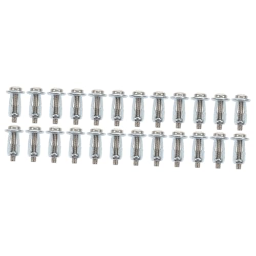 ABOOFAN 30 Pcs Metal Hollow Door Anchor Anchors Screw Anchor Car Decorations for Women Flower Petals Jack Nuts for Hollow Wall Bloat Galvanized Carbon Steel Fixed Iron Plasterboard Miss
