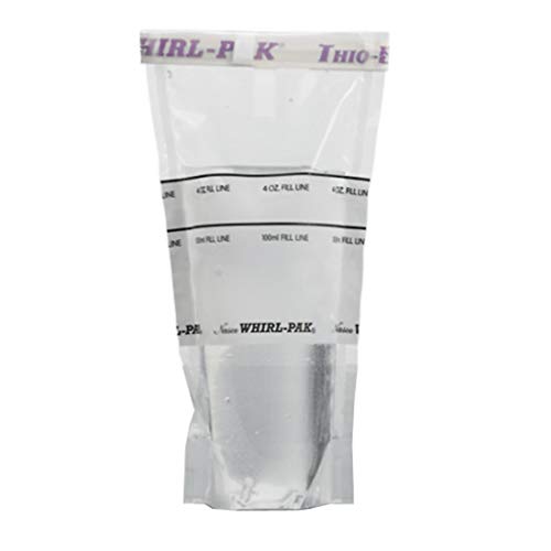 Nasco Whirl-Pak B01365WA Stand-Up Bag, 23 cm Length x 11.5 cm Width, 532 mL Capacity (Pack of 500)