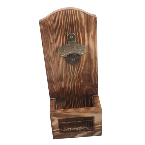 HAKIDZEL Bottiglie Vintage da in con Raccoglitore Tappi Meccanismo Bar Cucine e Feste Design Spazi Ottimizzati