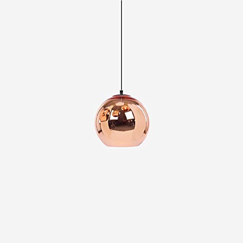 Lámpara colgante de cristal retro para crear ambientes cálidos en tu comedor y dormitorio
