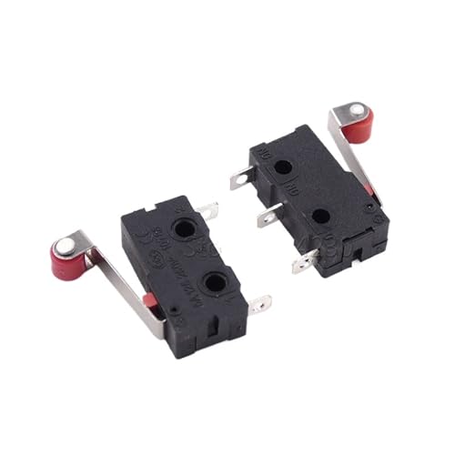 Micro switch 3pin avec roller limit switch pour imprimante 3D et robotique DIY, pack de 100 - 5