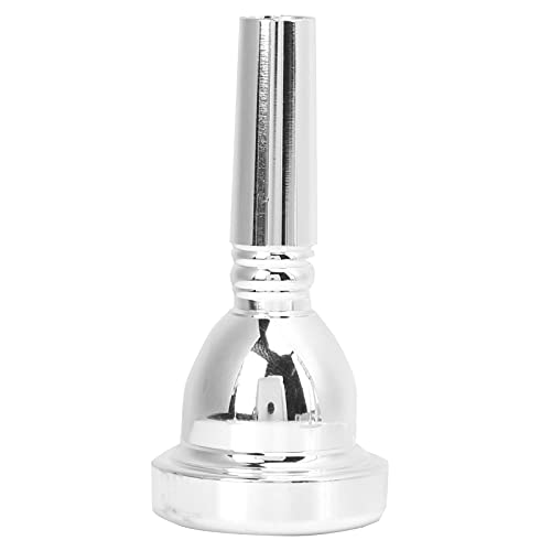 Tomotato TOMOTATOGA04OPWZBI-12 Trombone Mouthpiece, Brass Tenor Large Shank Trombone Mouthpiece Professonal Silver Plated Mouthpiece thumb #7