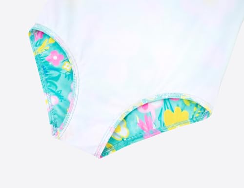 Image of Girls Swimsuits One-Piece Bathing Suits Multicolor Kids Sport Summer Beach Swimwear for 2-10 Years Old