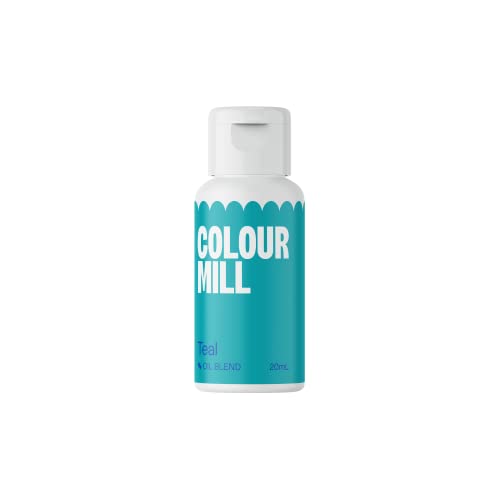 Image of Colour Mill Oil Blend Food Coloring, 20 Milliliters Teal