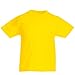 Fruit of the Loom T-shirt en coton pour fille - Jaune - 12 ans