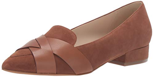 camila leather skimmer flat