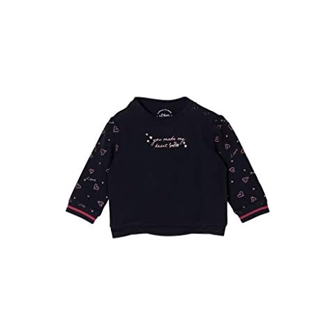 s.Oliver Girls' Blue Sweatshirt for 3-6 Months Cover